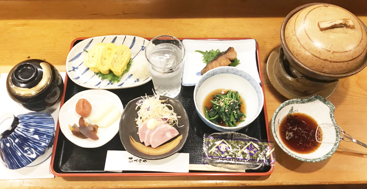 あづまや朝食